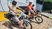 Road trip de plus de 3000 km en mobylette