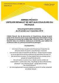 Arriba Mexico à l'Atelier Renault