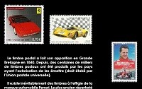 Livre : Ferrari Stamps - Timbres Ferrari