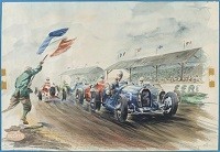 Donation d'oeuvres de Rob Roy au Musée national de la Voiture du Château de Compiègne