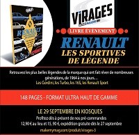 Livre événement : Renault - les sportives de légende