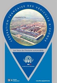Les Lieux de l'histoire automobile bientôt signalés par des plaques spécifiques