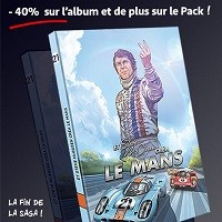 - 40% sur l'album "Et Steve McQueen créa Le Mans" !
