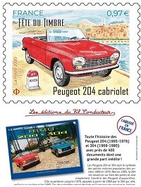Lancement du timbre Peugeot 204 & 304 reporté