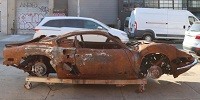 Une carcasse de Ferrari à vendre pour une fortune !