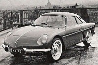 Projet de refabrication de pare-brise pour Alpine A108