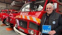 Jean-Claude Picot collectionneur de camions de pompiers à Beaune