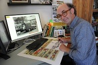 A La Rochelle, un dessinateur lance un appel pour faire revivre de vieux utilitaires