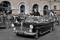 La Simca Présidence du Général de Gaulle donnée au Mémorial