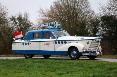 La voiture bateau de l'inventeur du bikini à vendre à Rétromobile 2025