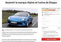 Soutenir la marque Alpine et l'usine de Dieppe