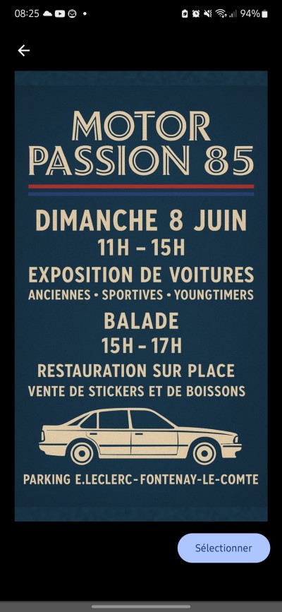 Rassemblement auto/moto