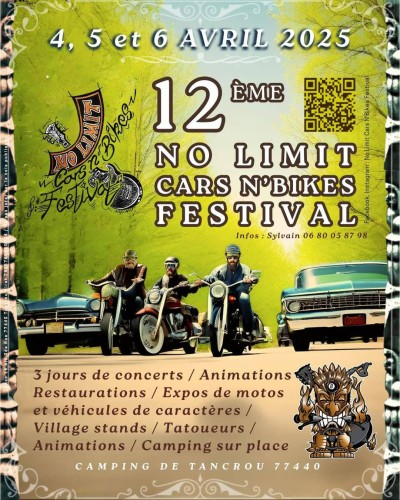 12e No Limit Cars N'Bikes Festival