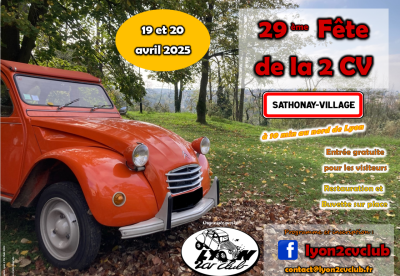 29e Fête de la 2 CV