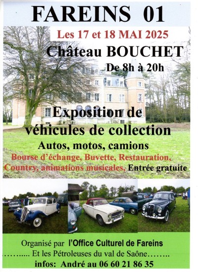 Exposition de véhicules de collection