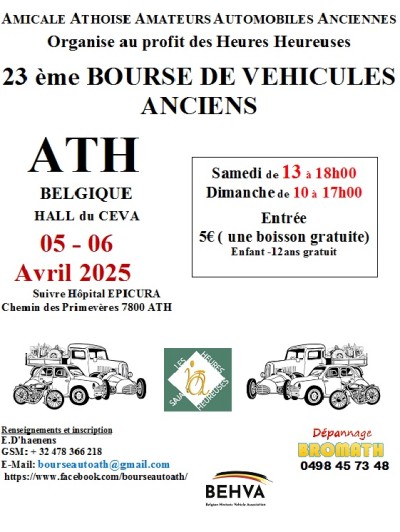 23e Bourse de véhicules Anciens