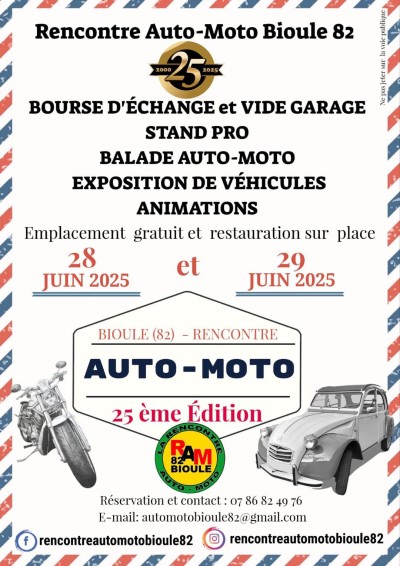 25e Rencontre Auto-Moto