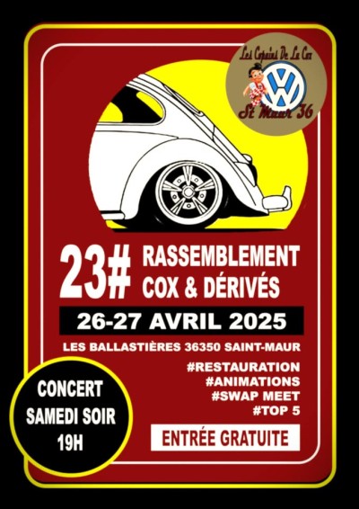 23# Rassemblement Cox & dérivés