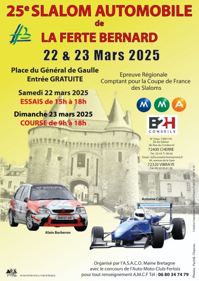 25e Slalom Automobile
