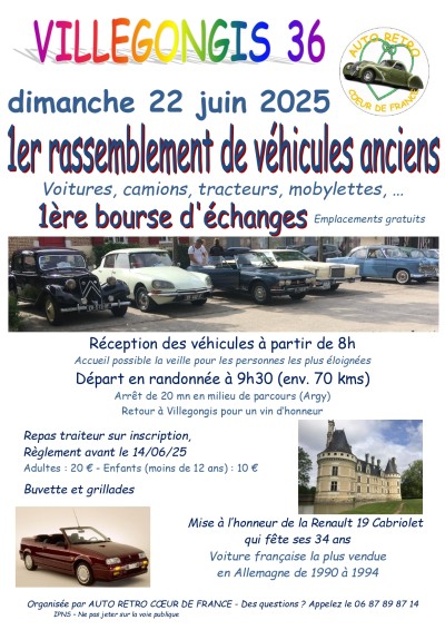 Rassemblement de véhicules anciens