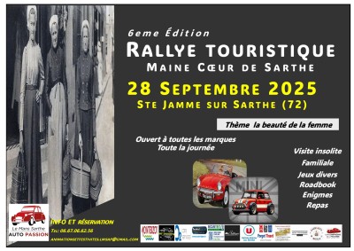 Rallye Touristique Maine Cœur de Sarthe