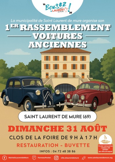 1er rassemblement voitures anciennes