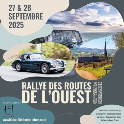 Rallyes des routes de l'ouest : cap vers la Normandie