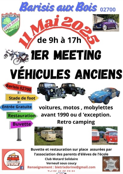 1re Meeting Véhicules Anciens