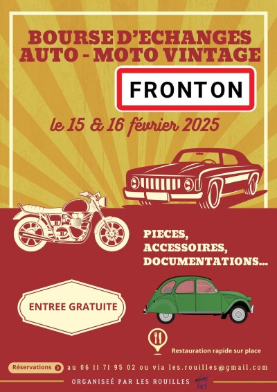Bourse d'échanges Auto-Moto vintage