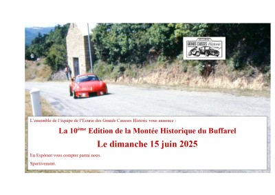10eme Montée Historique du Buffarel