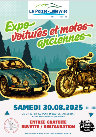Exposition Voiture et motos Anciennes