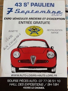 EXPOSITION VEHICULES ANCIENS, BOURSES D'ECHANGE ,VENTE AUX ENCHERES