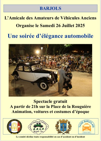 Spectacle d’élégance automobile