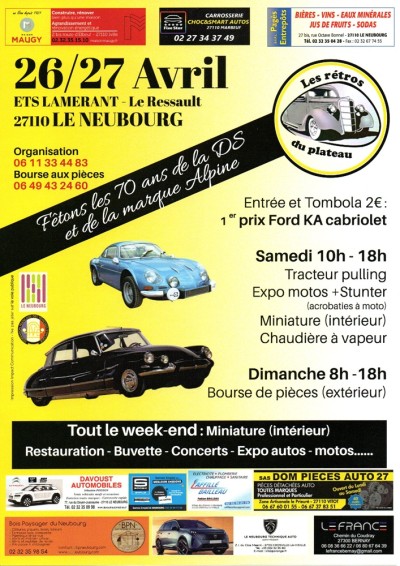 15e Rassemblement & Bourse de pièces