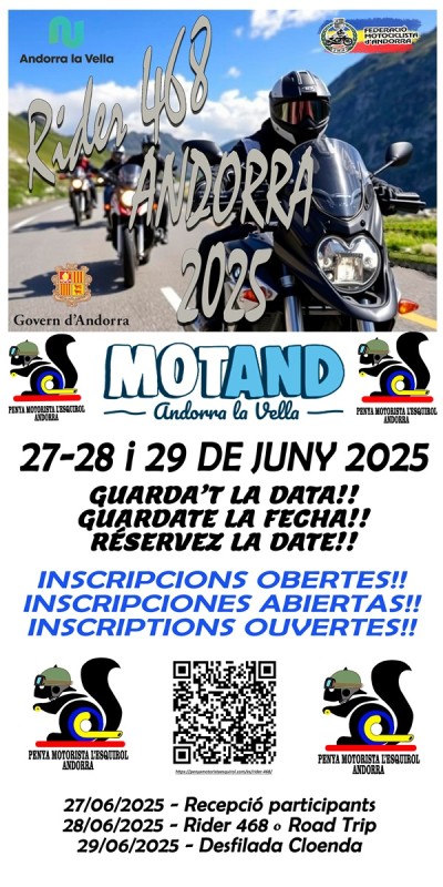 Rides 468 Andorra 2025