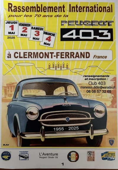 Rassemblement International de la Peugeot 403