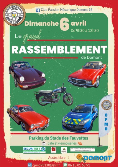 Club Passion Mécanique Domont Le Grand Rassemblement