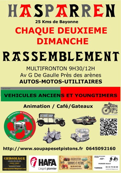 Rassemblement tous véhicules anciens et Youngtimers