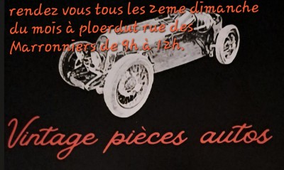 Rassemblement mensuel du Vintage pièces autos