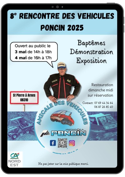 8e Rencontre de véhicules Poncin 2025