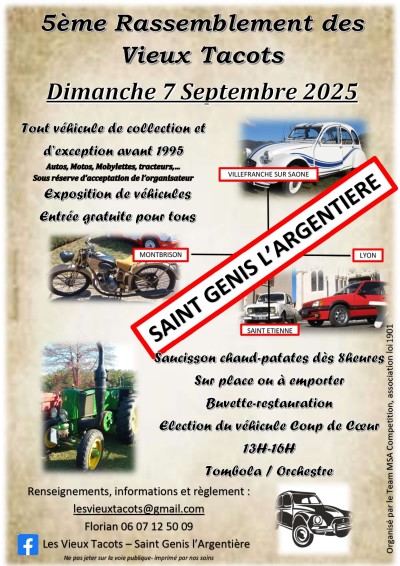 5eme rassemblement des Vieux Tacots