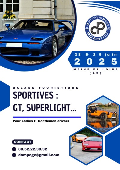 Balade touristique en sportives