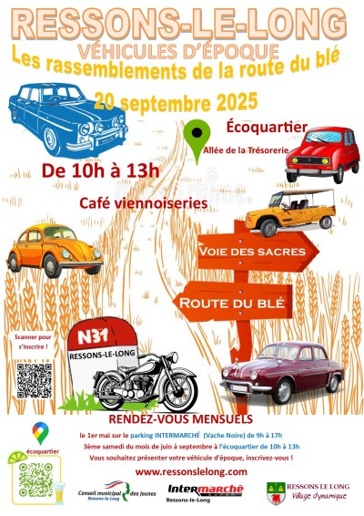 Rassemblement de la route du blé