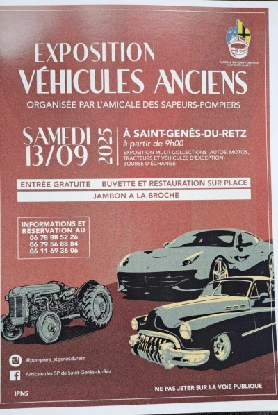 Exposition véhicules anciens/ multi collections