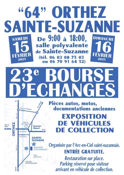 23e Bourse d'échanges pièces auto moto