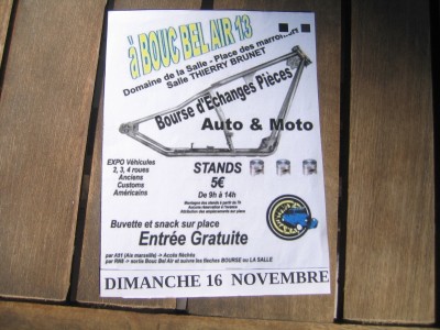Bourse d'échange piéces autos et motos anciennes Américaines et collection