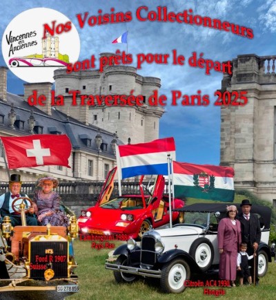 18e Traversée de Paris estivale en véhicules d'époque