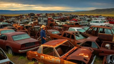 Des hectares de voitures abandonnées révèlent la plus grande casse des États-Unis