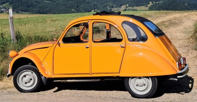 Vends 2 CV 6 mandarine