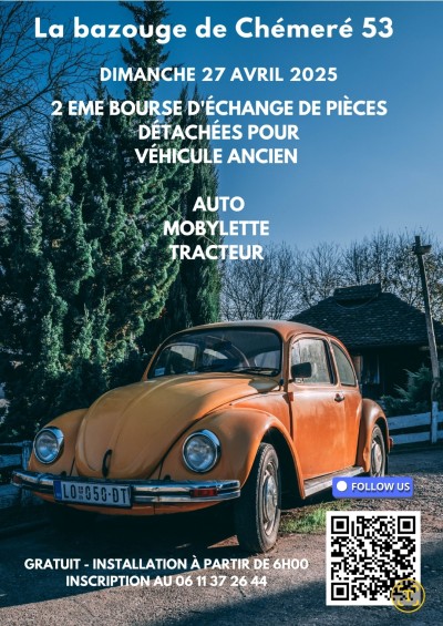 2e Bourse d'échanges et vide grenier avec expo
